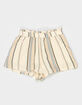 O'NEILL Carlita Jacey Girls Stripe Beach Shorts image number 2