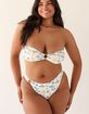 DIPPIN' DAISY'S Lotus Bandeau Bikini Top image number 5