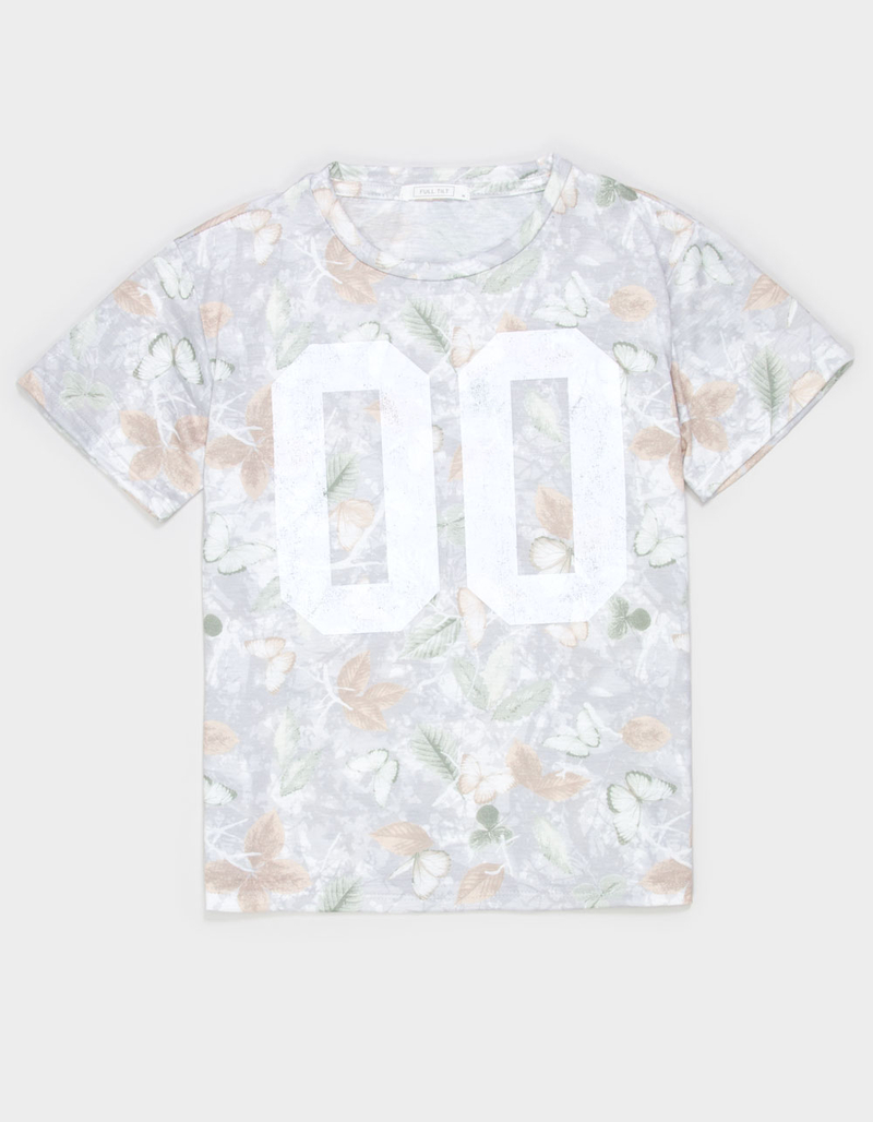 FULL TILT 00 Camo Girls Boyfriend Tee image number 1