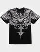AFFLICTION Death Eyes Mens Tee image number 2