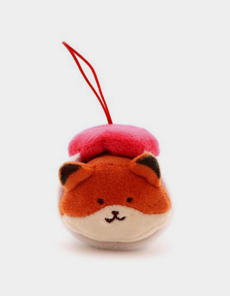 ANIROLLZ Foxiroll 4" Plush Keychain image number 1