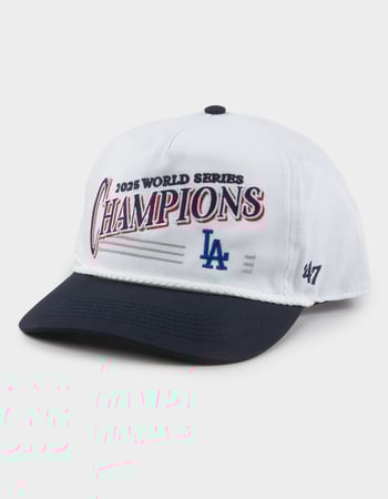 47 BRAND Los Angeles Dodgers World Champs Arch Hitch Rope Snapback Hat Primary Image