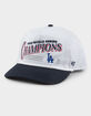 47 BRAND Los Angeles Dodgers World Champs Arch Hitch Rope Snapback Hat image number 1