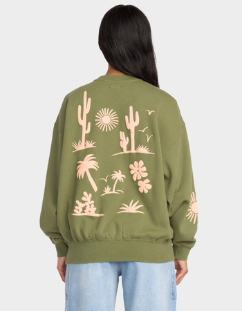 BILLABONG Sun Wave Livin Kendal Womens Crewneck Sweatshirt Primary Image