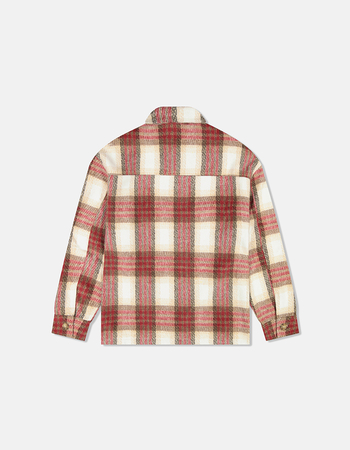 WESC Button Mens Flannel Jacket Alternative Image