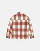 WESC Button Mens Flannel Jacket image number 2