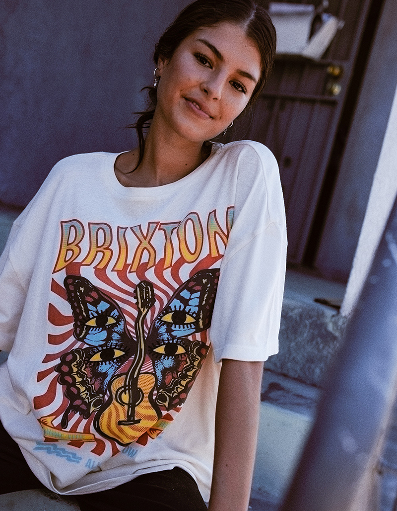 BRIXTON All Ages Womens Boyfriend Tee image number 4