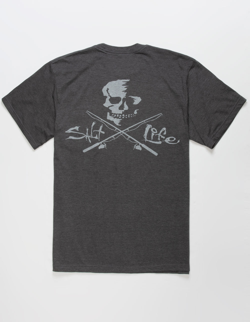 SALT LIFE Skull And Poles Mens Tee image number 0