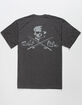 SALT LIFE Skull And Poles Mens Tee image number 1
