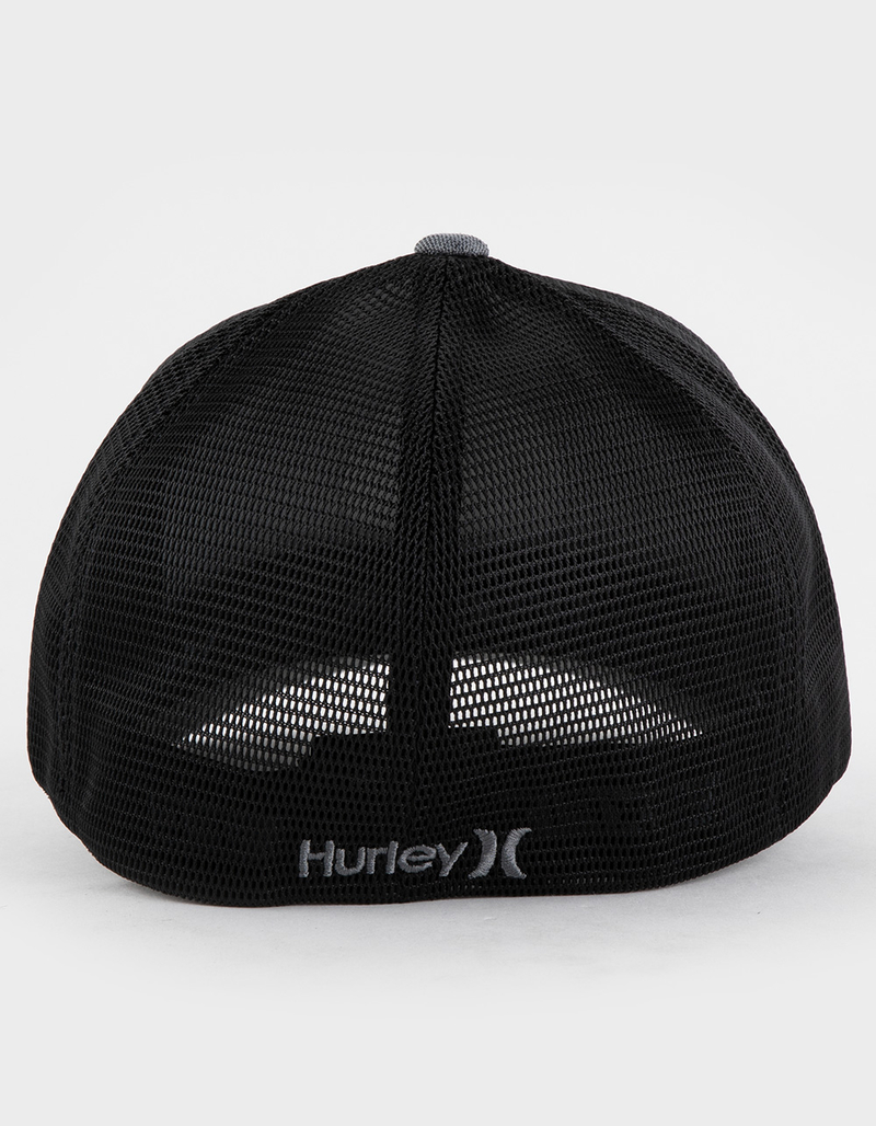 HURLEY Double Up Mens Trucker Flexfit Hat image number 2