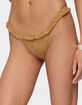 EDIKTED Gilda Faux Suede Bikini Bottoms image number 2