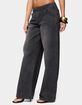 EDIKTED Aliyah Zip Low Rise Jeans image number 2