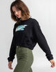 NIKE Sportswear Icon Crop Crew Neck Womens Sweatshirt image number 2