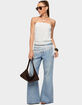 EDIKTED Lanah Back Cutout Strapless Top image number 5