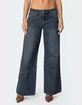 EDIKTED Laney Vintage Washed Low Rise Jeans image number 1