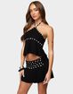 EDIKTED Kayce Button Halter Top image number 2