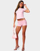EDIKTED Barbie&trade; Rhinestone Tee image number 5
