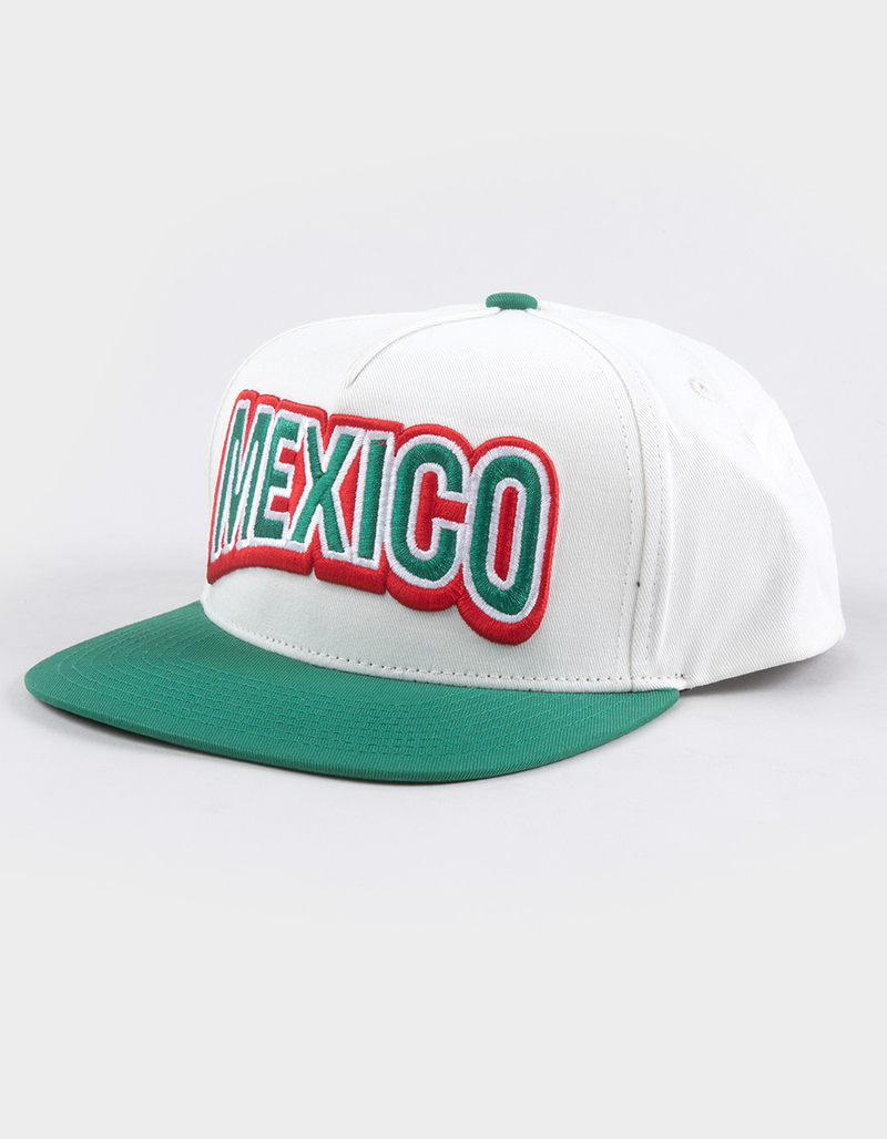 FIFA World Cup 2026&trade; Mexico Wall Natural Snapback Hat image number 0