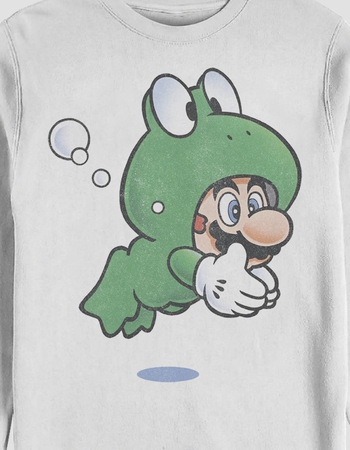 MARIO Frog Costume Unisex Crewneck Sweatshirt Alternative Image