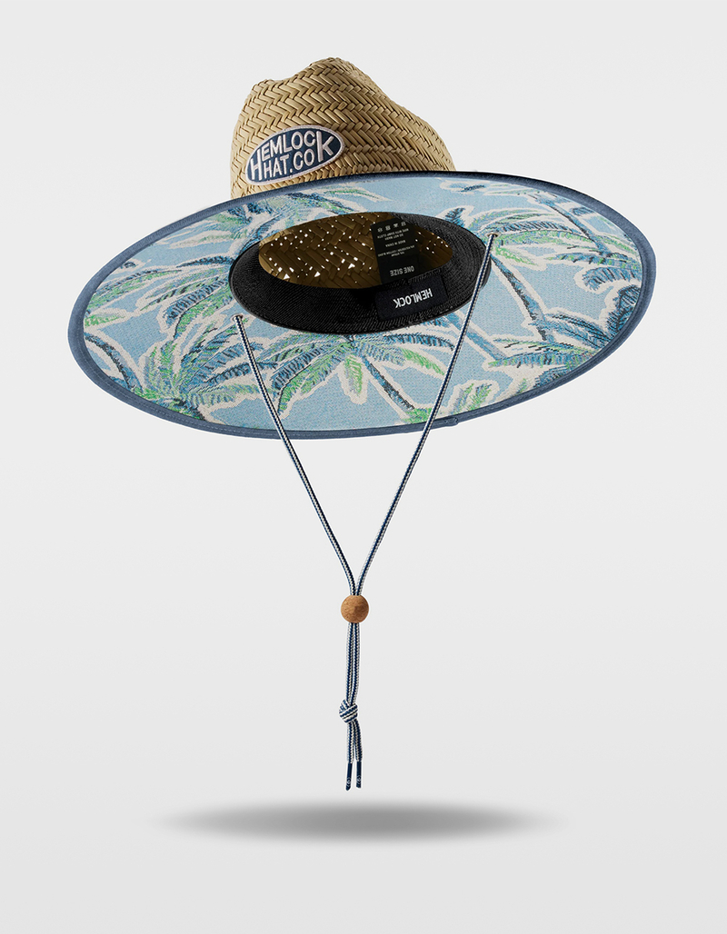 HEMLOCK HAT CO. Palms Lifeguard Straw Hat image number 0