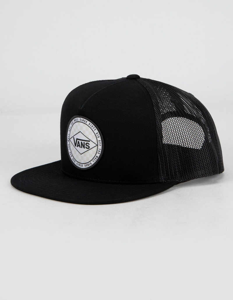 VANS Checkerboard DNA Mens Trucker Hat image number 0