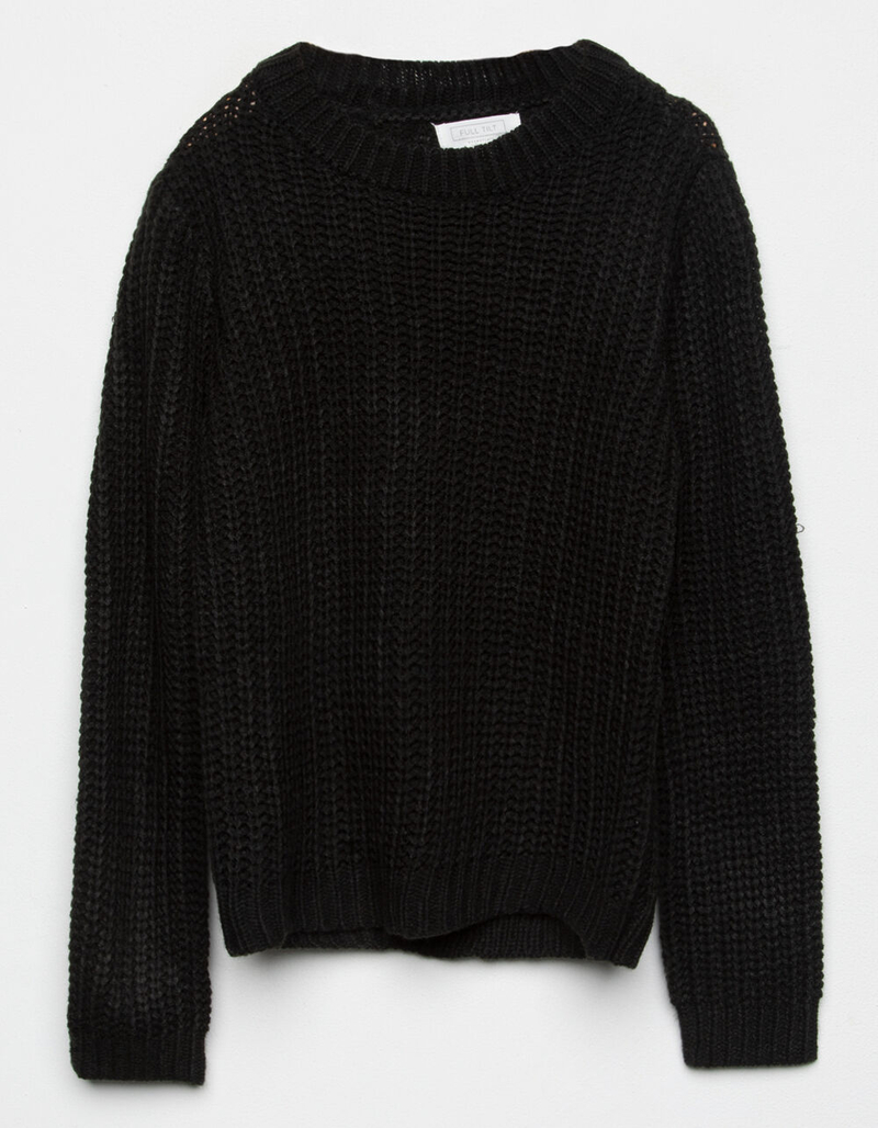 FULL TILT Essentials Girls Pullover Sweater image number 0