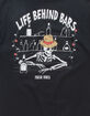 FRESH VIBES Life Behind Bars Mens Tee image number 3