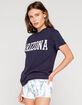 FULL TILT Arizona Womens Oversized Tee image number 2