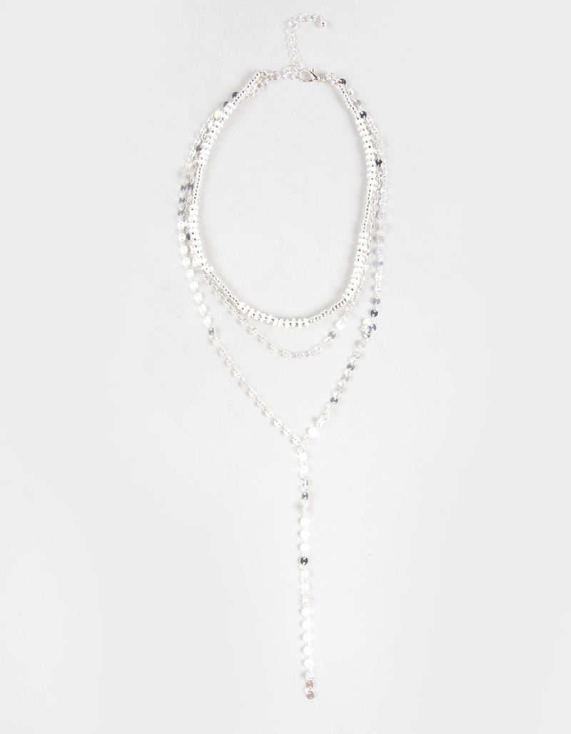 FULL TILT Layered Y Necklace image number 0