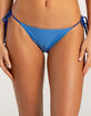 FULL TILT Skimpy Tie Side Reversible Bikini Bottoms image number 2