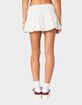 EDIKTED Camellia Cotton Scrunch Mini Skirt image number 4