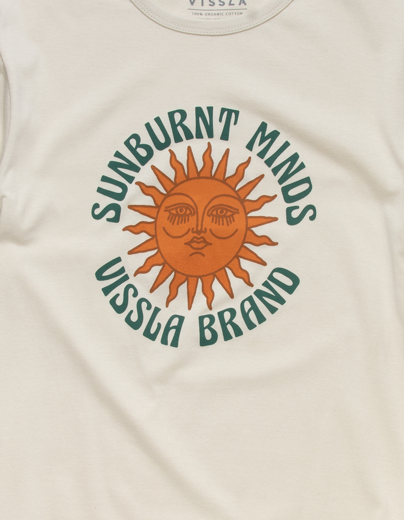 VISSLA Shiner Organic Mens Tee image number 1