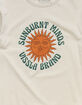 VISSLA Shiner Organic Mens Tee image number 2