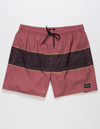 RIP CURL Blocked Out Mens Volley Shorts Alternative Image