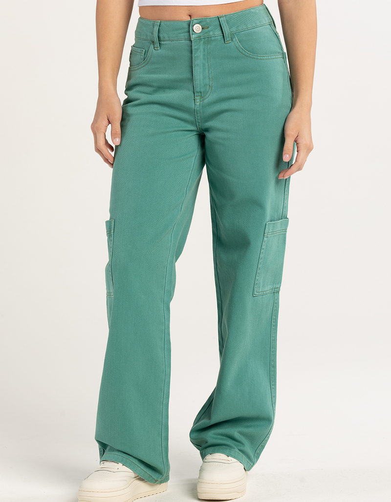 FULL TILT Womens Utility Carpenter Jeans image number 1
