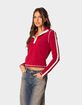 EDIKTED Gio Contrast Stitch Sweatshirt image number 3