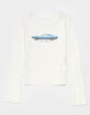 FULL TILT Malibu Car Girls Long Sleeve Tee image number 1
