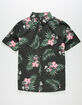 NEFF x Disney Tropical Mickey Mens Button Up Shirt image number 1