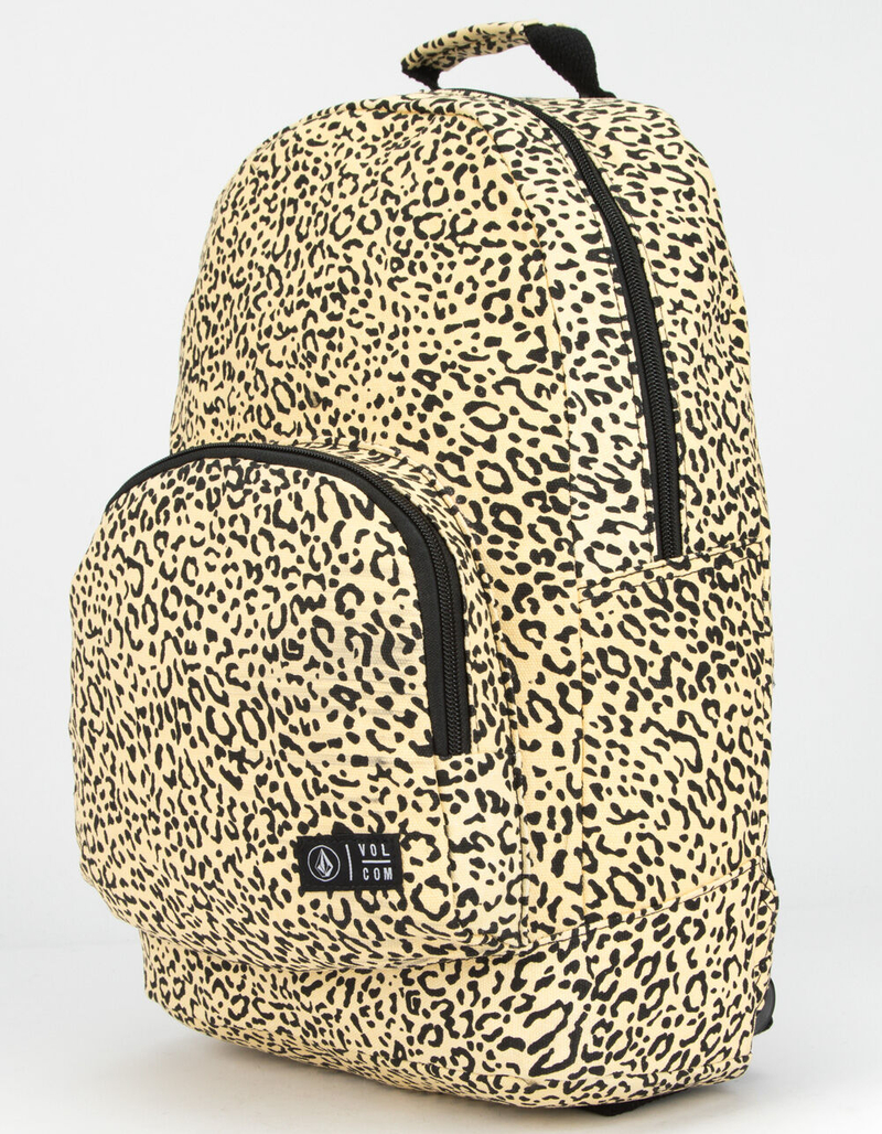 VOLCOM Schoolyard Canvas Leopard Backpack image number 1