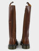 DR. MARTENS Amaayah Womens Knee High Leather Boots image number 3