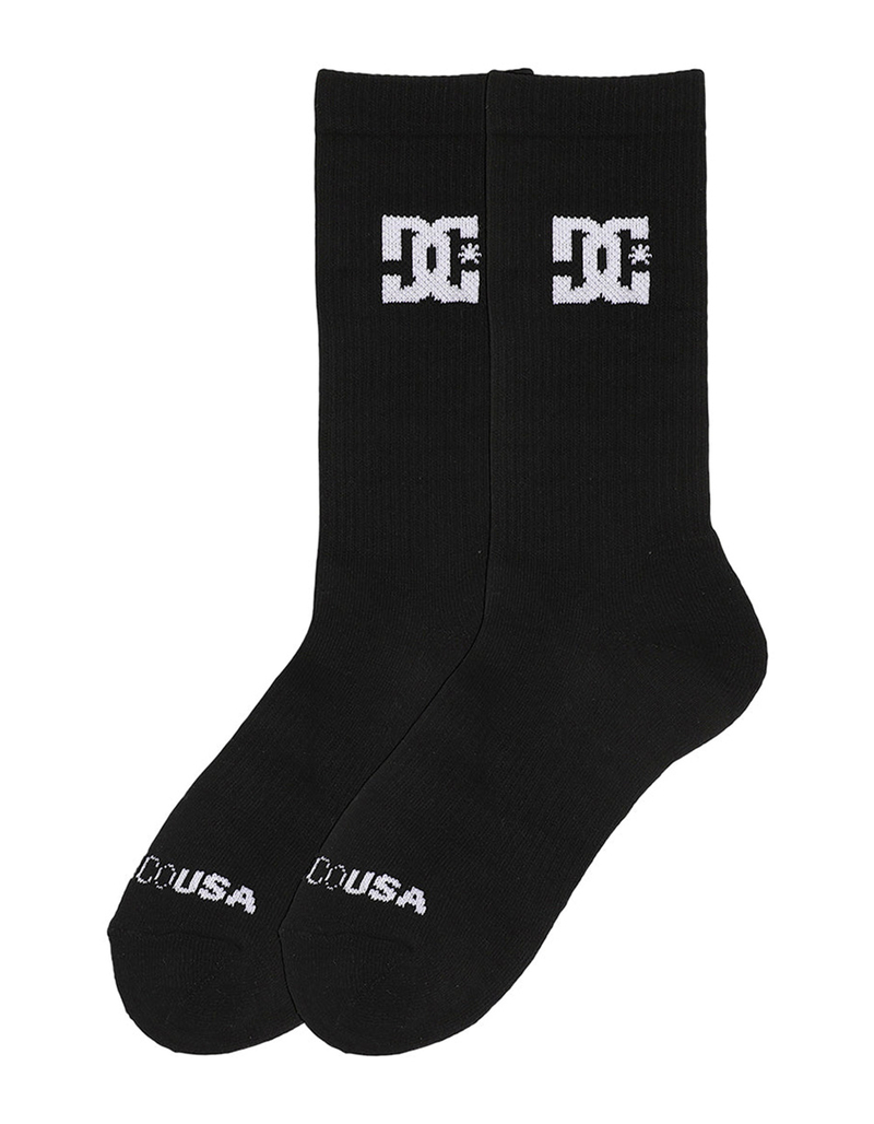 DC Shoes 6 Pack Mens Crew Socks image number 2
