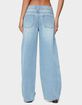 EDIKTED Rivka Low Rise Straight Leg Jeans image number 3