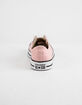 CONVERSE Chuck Taylor All Star Storm Pink Low Top Womens Shoes image number 5