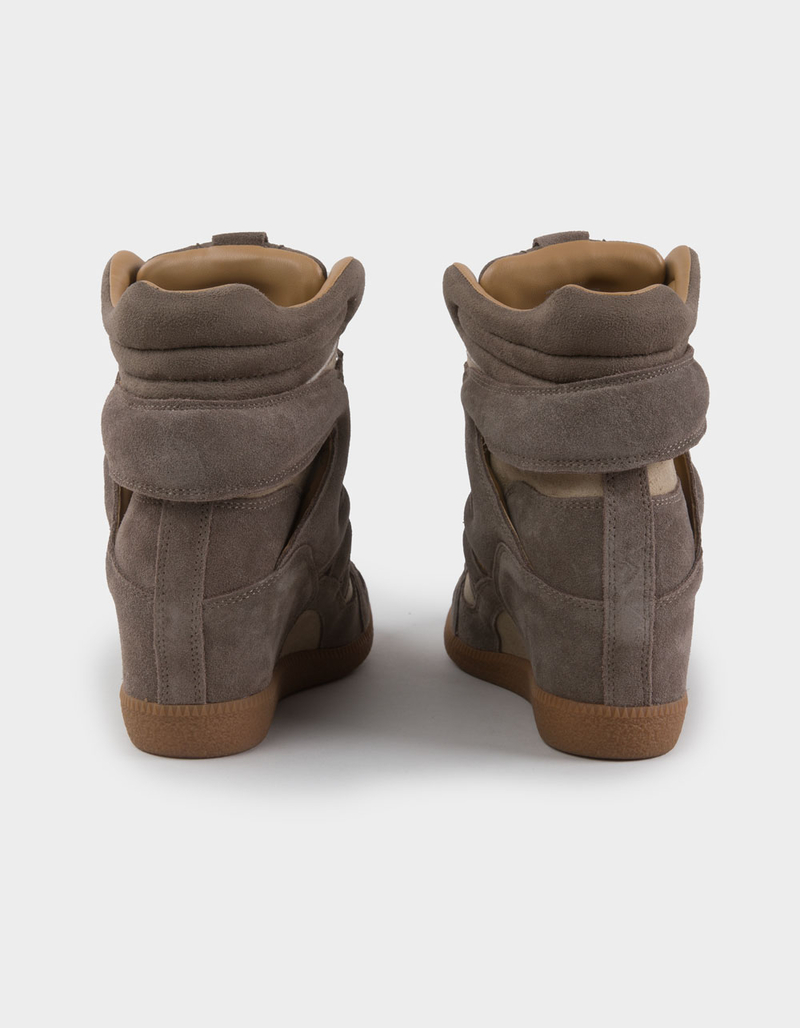 STEVE MADDEN Mavis Womens High Top Wedge Sneakers image number 3