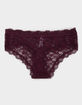 FULL TILT Allover Lace Up Hipster Panties image number 2