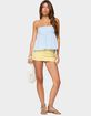 EDIKTED Maddie Strapless Striped Babydoll Top image number 5