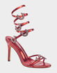 TRUE RELIGION Tiana Spiral Ankle Wrap Womens Heels image number 1