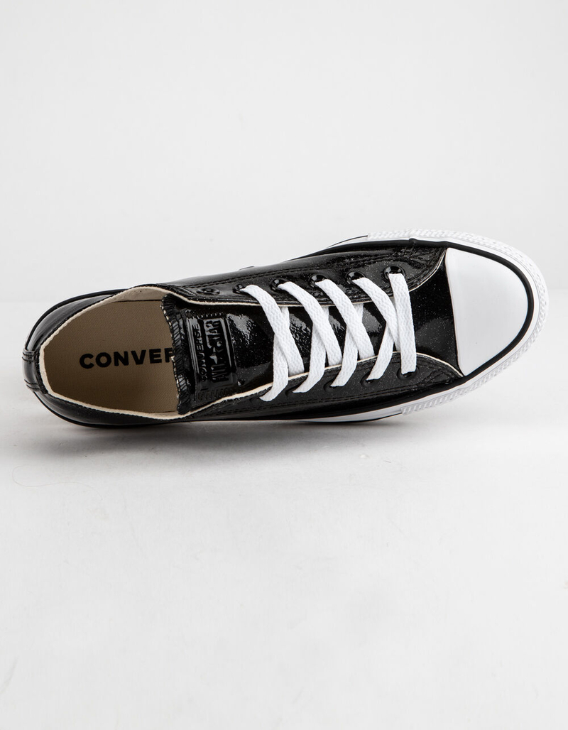 CONVERSE Ox Wonderworld Black & White Low Top Womens Shoes image number 2
