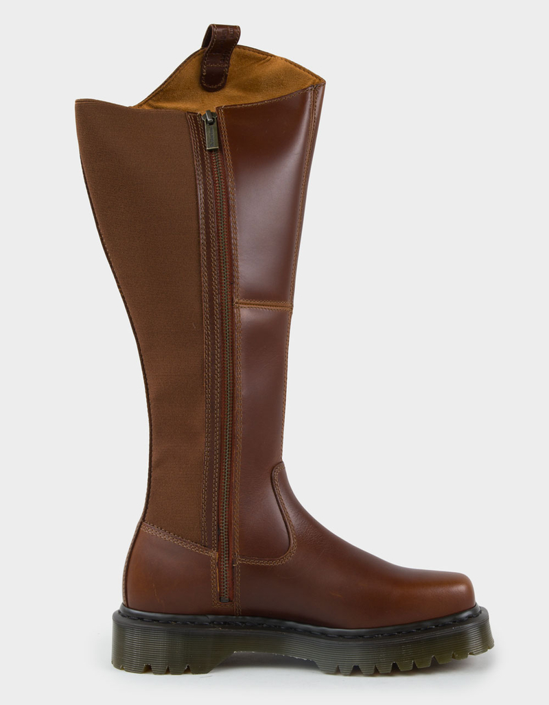 DR. MARTENS Amaayah Womens Knee High Leather Boots image number 1