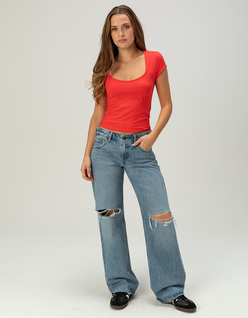 TILLYS Butter Soft Womens Sweetheart Tee image number 1